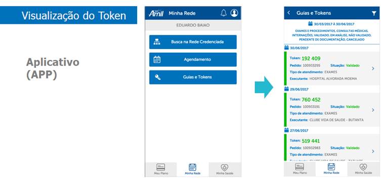 ConsulMed Amil token app