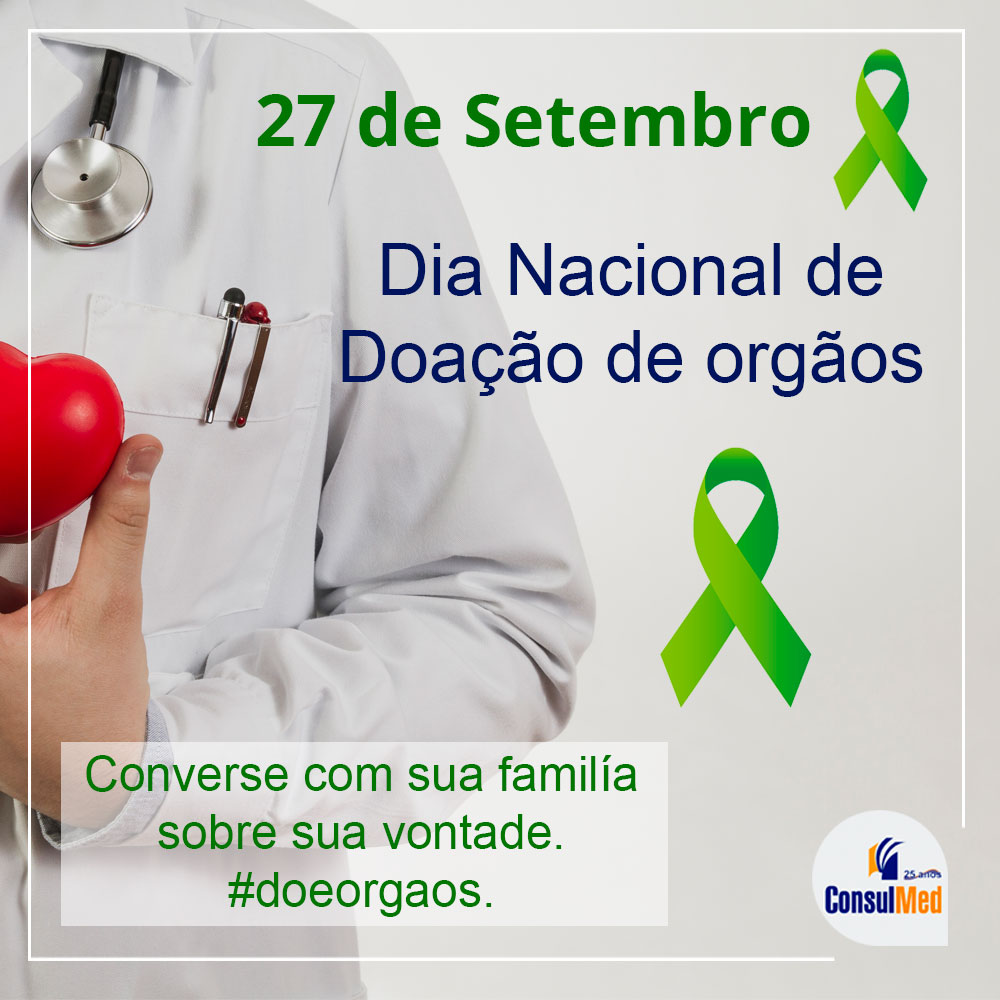 Dia Nacional de doação de orgãos